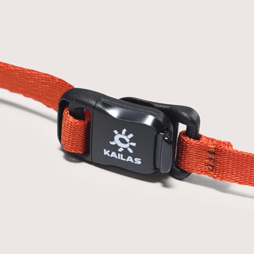KAILAS Chalk Bag for Climbing Bouldering Giftbox Wide Opening Brush Holders Rock Climbing Gear - color: Orange