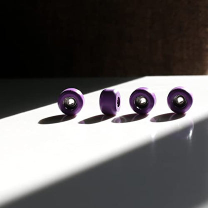 NOAHWOOD Fingerboards PRO Handmade Wheels no Logo (No CNC) (Beige ii) - color: Active White