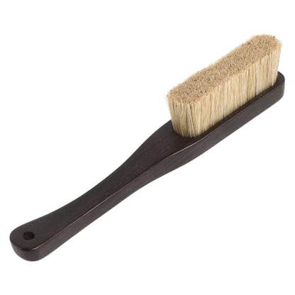 Totority Portable Chalk Brush for Rock Climbing with Dense Boar Hair Bristles and Wooden Handle, Small Cleaning Brush for Bouldering Enthusiasts and Outdoor Climbing Holds Maintenance