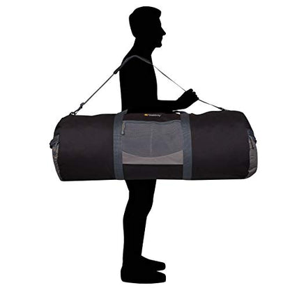 Outdoor Products Utility Duffel (Black, X-Large) - color: Black, size: X-Large