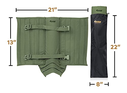 Razer Snake Gaiters for Hiking, Hunting - Snake Bite Protection Guards for Legs with Carry Bag, Heavy Duty, Adjustable Lightweight Flexible Design fits Men, Women - Lab Tested in USA