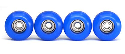 Teak Tuning 32mm Pro Fingerboard Complete - Fully Assembled with Pro Level Components - Pro Shaped Wooden Deck (32x97mm), UltraSpin Bearing Wheels, Prodigy Gen2 Trucks - The Bubble Gum
