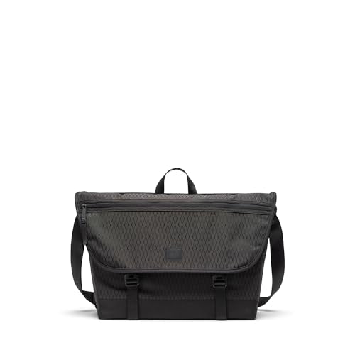 Herschel Supply Co. Cove Messenger - color: Black Diamond/Black, size: Small - 7.5L