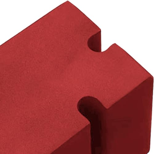 EVA Bench Press Block Bench Adjustable Exercise Block Non Slip Board Foam Training Board - color: Red