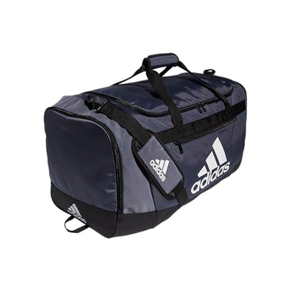 adidas Unisex Defender 4.0 Gym Duffel Bag for Men and Women - color: Team Onix Grey, style: Large (110l)