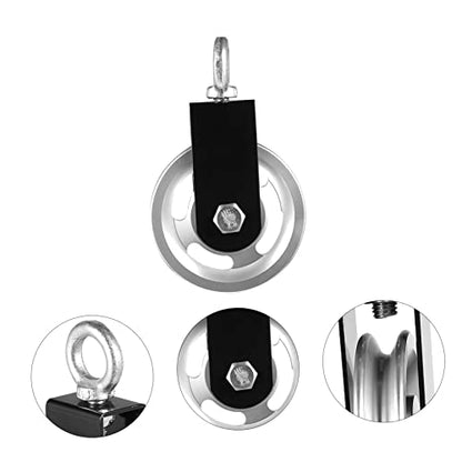 OUNONA 1pc Silent Gym Bearing Lifting Pulley System for Strength Training Ultra-Silent Bearing Heavy-Duty Smooth Rope Suitable for Home Gym and Fitness Equipment