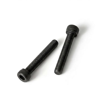 M5 x 8mm (50 Pack) Socket Head Cap Bolts with Hex Spanner, Black Oxide 304 Stainless Steel 18-8, Allen Socket Drive, Full Thread