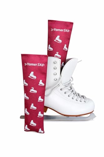 Scented Skates Deodorizer Odor Eliminator & Moisture Absorber for Figure Skates, Hockey Skates, Roller Skates 2 Pack - color: Red