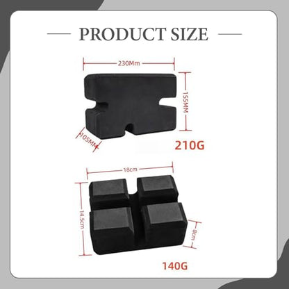 SM SunniMix 2 Pieces Bench Press Block Weightlifting Barbell Press EVA Foam Adjustable Board Fitness Accessories Support Pad Suitable for Strength