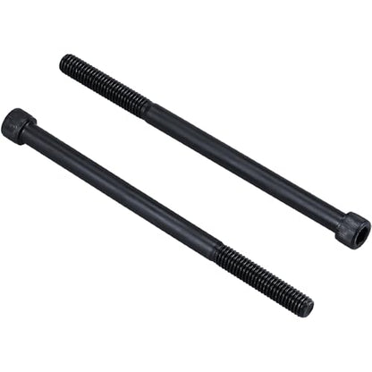 5/16-18 x 5" Socket Head Cap Screws Bolts, 12.9 Grade Alloy Steel, Black Oxide Finish, Allen Hex Drive, Partial Thread, 6 PCS - size: 5/16-18 x 5"