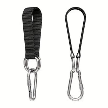 2 Pack Tree Swing Straps Hanging Kit Heavy Duty Belt with Safer Lock Snap Hook Clip Carabiner Connector for Hammock Punching Bag Swings Chair Seat Gym Bar Handle Outdoor(2Pcs 25Cm*25Mm) - color: 2pcs 25cm*25mm