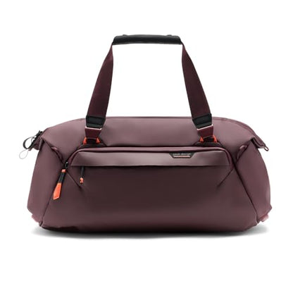 Peak Design Travel Duffel 35L, Eclipse, Weatherproof, Extra-Wide Zip, 4 External Pockets, Fits Packing & Camera Cubes, Ideal Weekend Bag, Versatile Duffel for Travel & Everyday Use - color: Eclipse, size: 35L