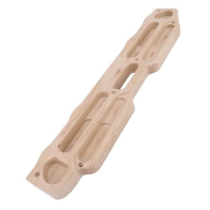 RiToEasysports Wood Hangboard, Strength Training Fingerboard, Home Workouts for Climbers Athletes