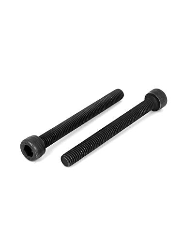 uxcell M6x60mm Hex Bolt Socket Head Cap Machine Screws Fasteners Black 20Pcs - size: M6 x 60mm