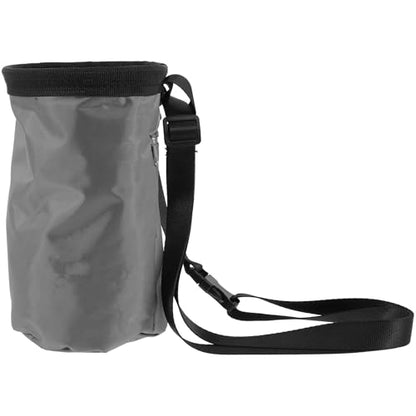 Toyvian Rock Climbing Chalk Bag Sturdy Oxford Fabric and Fleece Material with Anti-Slip Powder Storage Wear-Resistant Portable Outdoor Powder Bag for Camping and Climbing Enthusiasts