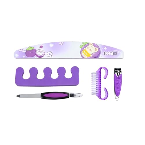 Portable Nails Care Essential Set Stainless Steels for Precises Trimming for Personals and Professional Use - color: 05color