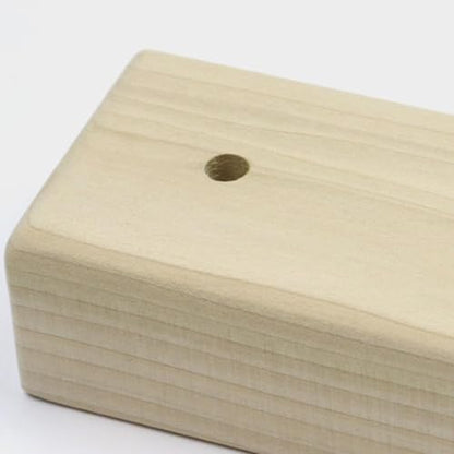 Rock Climbing Holds Climbing Board Rungs Fingerboard Blocks in Wooden Material Suitable for Forearm Fitness Climbing Gyms - size: 15cmx9cmx8cm
