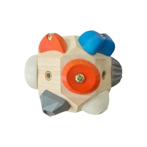Climbing Ball 11x11cm Handmade 3D Training Hold for Hand Gripping Strength Finger Precision DIY Wall