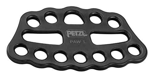 PETZL PAW Rigging Plate for Multi-Anchor Systems - color: Black, size: Large