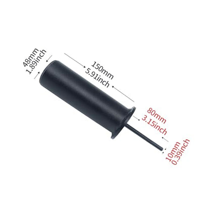 Weight Stack Pin with Spring Clip Collar Weight Stack Extender Pin for Cable Machines and Functional Trainers Commercial Home Gym (Dia:10mm Length: 80mm) - size: Dia:10mm Length: 80mm