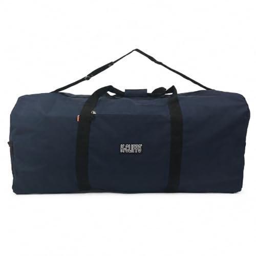 Heavy Duty Cargo Duffel Large Sport Gear Drum Set Equipment Hardware Travel Bag Rooftop Rack Bag - color: Navy, size: 24" x 12" x 12"