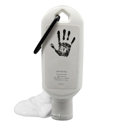 Hand Chalk - Non-Slip Liquid Exercise Accessories - 50ml Rock Climbing Grip Gymnastics Chalk - for Basketball Badminton Training Weightlifting Deadlifts Athletes Powerlifters - color: White