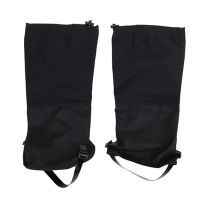 Acouto Mens Outdoor Boot Gaiters – Rainproof Breathable -Snow -Sand Leg Gaiters with TPU Strap for Hiking Skiing Snowshoeing and Gardening – Lightweight 600D Oxford + Taslan Fabric