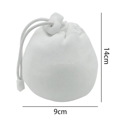 9 Pcs Gym Chalk Bag Drawstring Pouch Accessories Refillable Sock Anti Slip Packaging Weightlifting Nonslip With Buckle