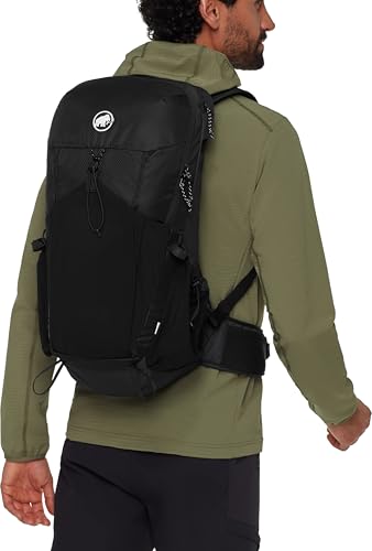 Mammut Ducan 22 – Unisex Outdoor Backpack for Hiking, Running, and Everyday Adventures, Black, 22L - color: Black