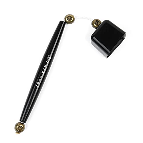 2 in 1 Portable Pick Pocket Chalk Cover Tip Pricker Prep Tool, Billiard Cue Snooker Accessory,Billiard Pool Stick Chalk Holder(3 Models availaba) - color: Plastic