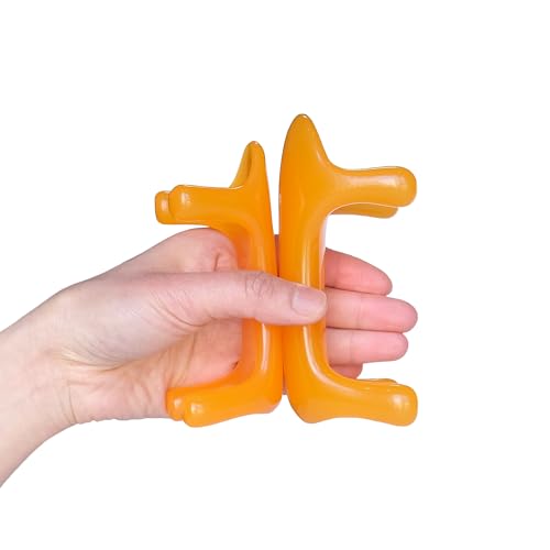 Trigger Point Massage Tool for Full Body Use. 2 Pack. | Handheld 4-Leg Pressure Point Massager for Muscle Knots Deep Tissue Myofascial Release Pain Relief Rehab. Durable Resin