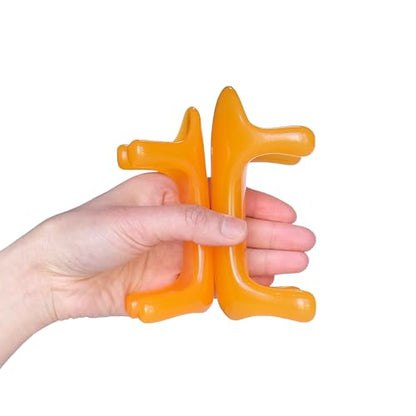 Trigger Point Massage Tool for Full Body Use. 2 Pack. | Handheld 4-Leg Pressure Point Massager for Muscle Knots Deep Tissue Myofascial Release Pain Relief Rehab. Durable Resin