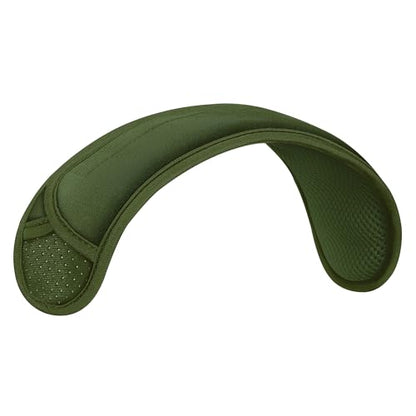 Ultra Thick & Breathable Universal Shoulder Pad Cushion for Bag - Long & Comfort - color: Army Green