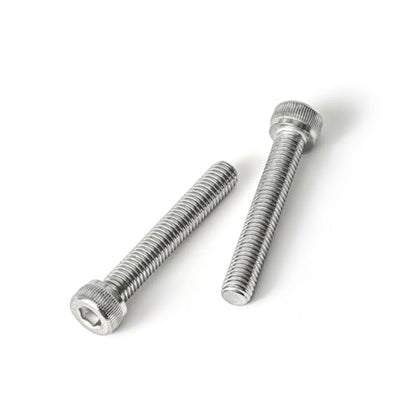 M4 x 50mm (30 Pack) Socket Head Cap Screws, 304 Stainless Steel Bolts with Hex Spanner, Allen Socket Drive, Full Thread, Bright Finish