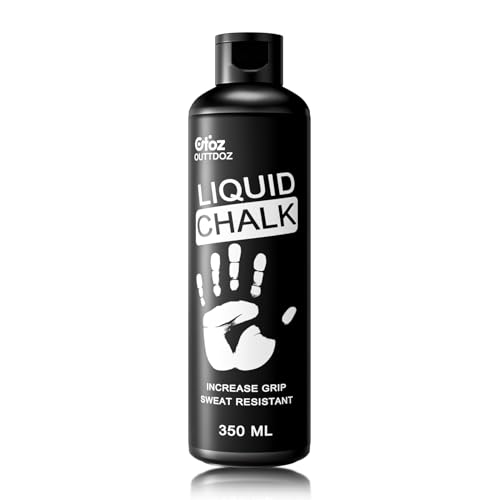 Pro Grade Liquid Chalk 2 oz or 12 oz Mess-Free Gym Chalk for Weightlifting, Gymnastics, Rock Climbing, Dancing, Dries in Seconds - style: 12 oz - 1 Pack