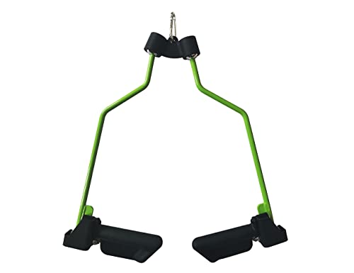 Adjustable Lat Pull down Bar, Cable Machine Attachments for Gym, Home Gym Fitness T-bar Row Pulldown Attachments, Lat Pull Down Machine Wide Grip Neutral Grip Handle - color: SP-SPREADER BAR