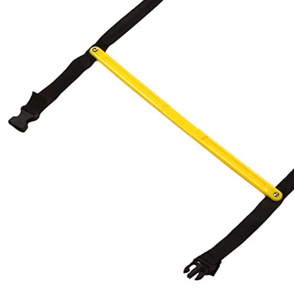 2.6m Fixed Rung Agility Ladder - Heavy Duty Polypropylene Footwork Drill Equipment for Soccer Basketball
