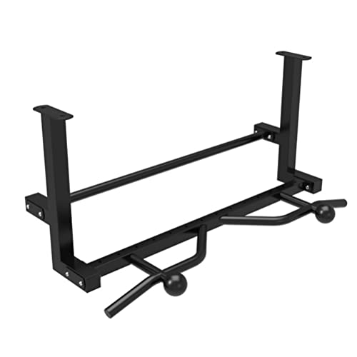 Wall Mounted Pull Up Bar, Steel Uneven Bars Horizontal Bar Fitness Bar for Beam Ceiling, with Handle and Grip Ball，OneColor Style 1 - size: Style 1