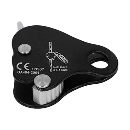 Climbing Rope Grab Aluminum Alloy SELF Locking for Outdoor Climbing Mountaineering