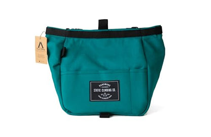 STATIC Chalk Bucket for rock climbing -Bouldering Chalk Bucket - color: Teal