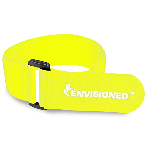 Reusable Cinch Straps 2" x 72" - 2 Pack - Hook and Loop Straps (Neon Yellow) - color: Yellow, size: 2" x 72"