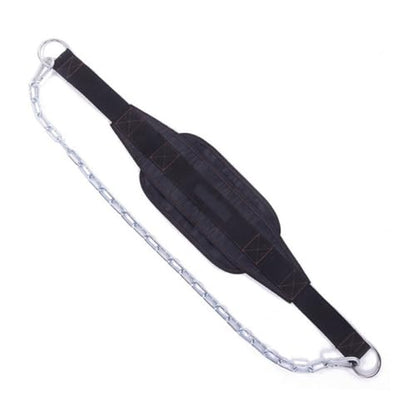 Adjustable U-shaped Dip Belt with Heavy Duty Steel Chain for Weight Lifting Bodybuilding and Chin-ups Training Polypropylene Construction for Athletes and Workout Enthusiasts