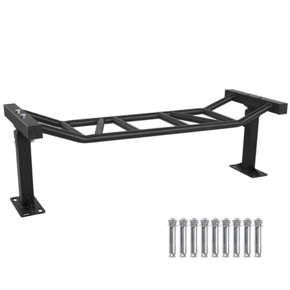 47 Inch Ceiling Mount Pull Up Bar Heavy Duty Multi-Grip Chin Up Bar Adjustable Height&Supports to 600 Lbs Fitness Trainer Home Gym Equipment