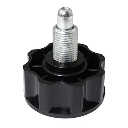 RLECS Pull-up Spring Knob Pop Pin Fitness Pop Pull Pin Knob M16 Exercise Training Machines Release Bike Equipment - Compatible with Stationary Bikes, Weight Benches Size M16 Close to 5/8"