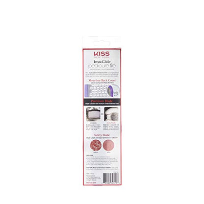 Kiss New York Insta Glide Pedicure File Callus Remover Foot File FF02 - size: 1 Count (Pack of 1)