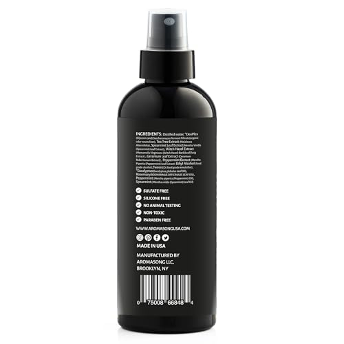 Aromasong Natural Shoe Deodorizer and Foot Spray - 24-Hour Freshness Foot Odor Eliminator for Feet - Extra Strength Fresher for Smelly Shoes & Stinky Feet Spray with Refreshing Scent, 4oz - size: 4 Ounce (Pack of 1)