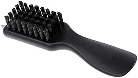 Black Golf Shoes Cleaner Brush with Shoe Horn Handle Dirt Mud Remover Suit for Golf Club Home Using Cleaning Tool 1PCS