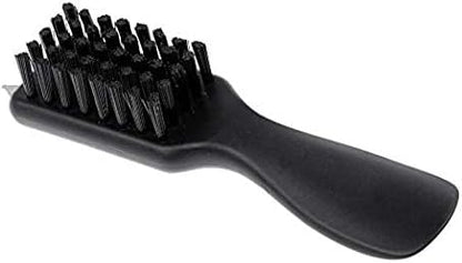 Black Golf Shoes Cleaner Brush with Shoe Horn Handle Dirt Mud Remover Suit for Golf Club Home Using Cleaning Tool 1PCS