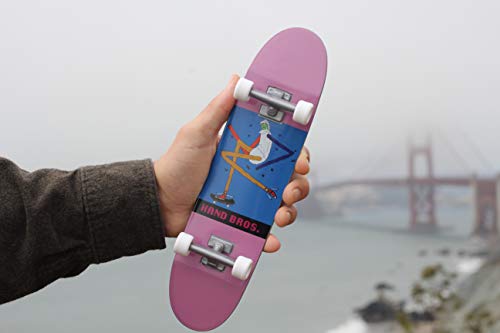 LOT of 2 HANDBROS Handboard Skateboard 27cm 10.5 inch Tech Large Finger Board W/Grip x2