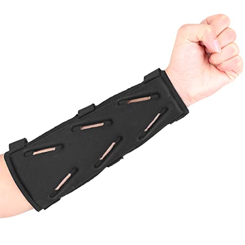 Archery Lightweight Finger Tab Gloves & Arm Guard Adjustable Arm Protector for Hunting Target Shooting Accessory Recurve Bow Compound Bow - size: Large